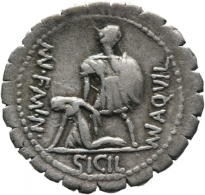 Römische Republik: Manius Aquillius Mn. f. Mn. n.